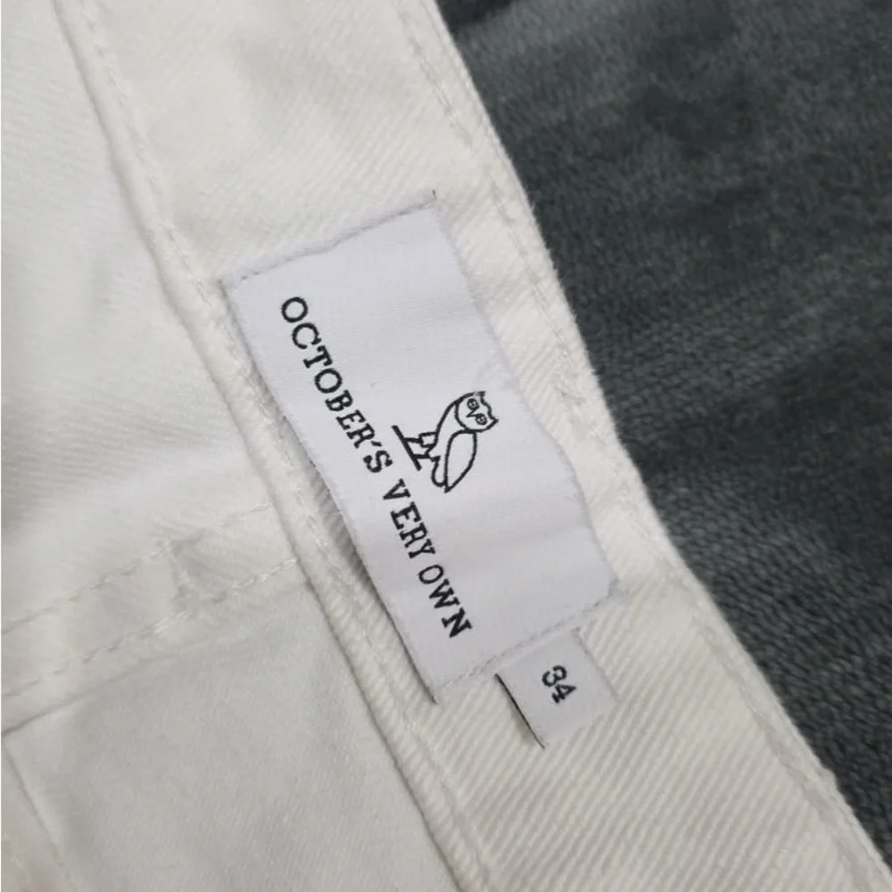 October Very Own - OVO White Slim Fit Jeans - Picture 5 of 7